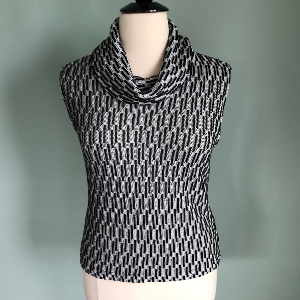 Jones New York sleeveless cowl neck sweater XL